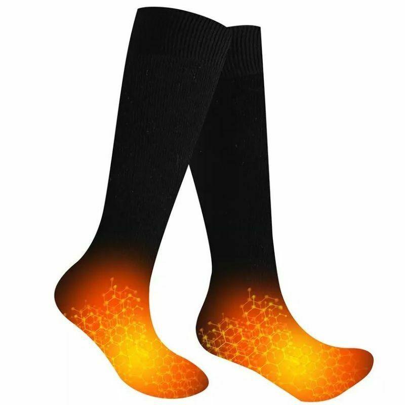 Unisex Electric Heated Socks - Rechargeable Sports & Outdoors - DailySale