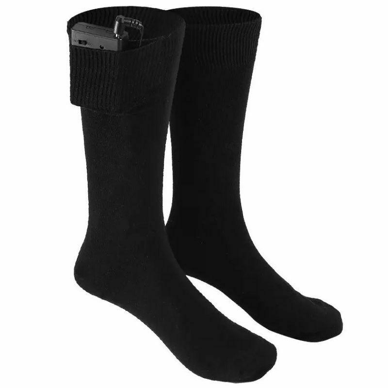 Unisex Electric Heated Socks - Rechargeable Sports & Outdoors - DailySale