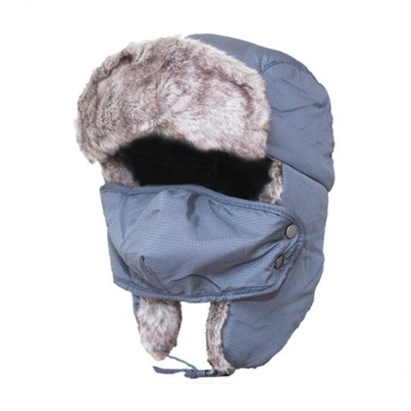 Unisex Maximum-Coverage Winter Trooper Hat Women's Apparel Gray - DailySale