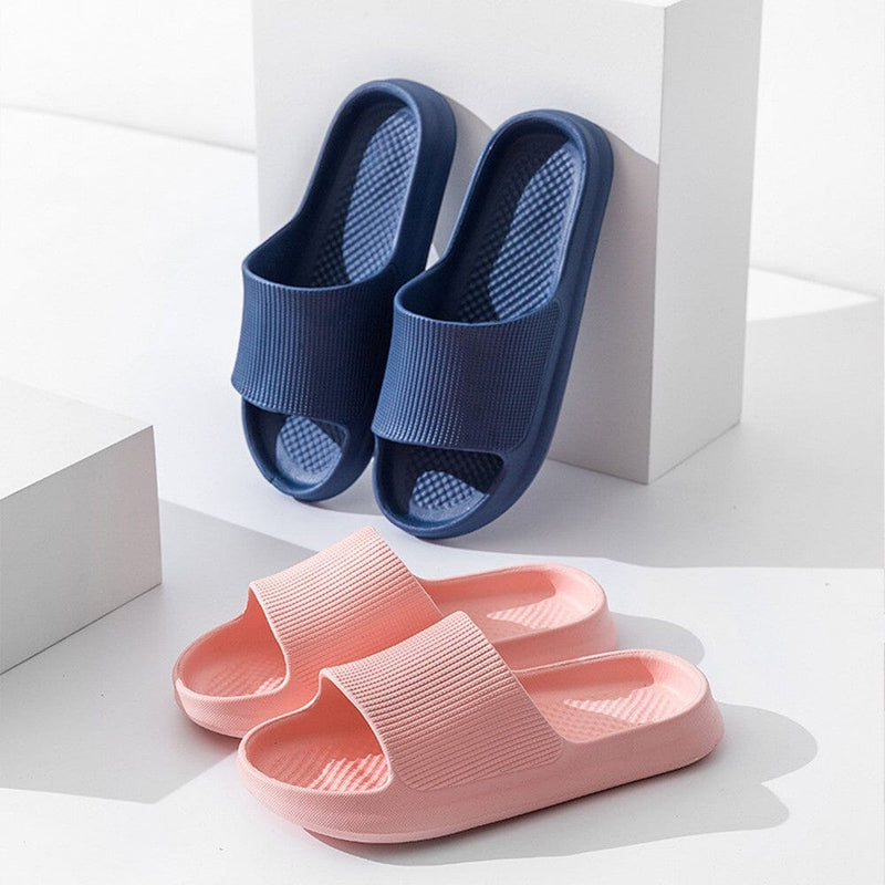 Unisex Minimalist Textured Cloud Slippers - 4 Colors Women's Shoes & Accessories - DailySale