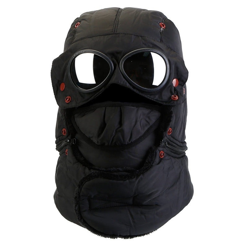 Unisex Thermal Winter Goggles Hat