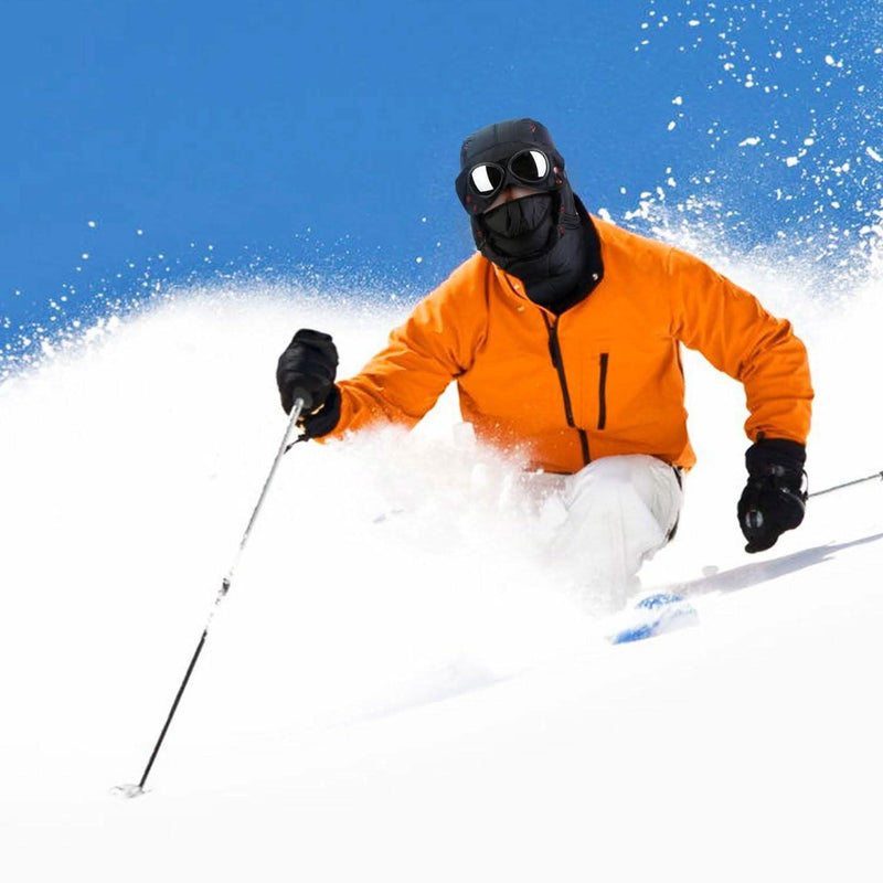 Unisex Thermal Winter Goggles Hat Sports & Outdoors - DailySale