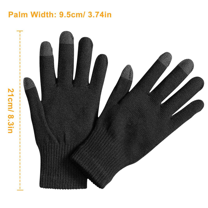 Unisex Winter Knit Gloves Touchscreen Men's Accessories - DailySale