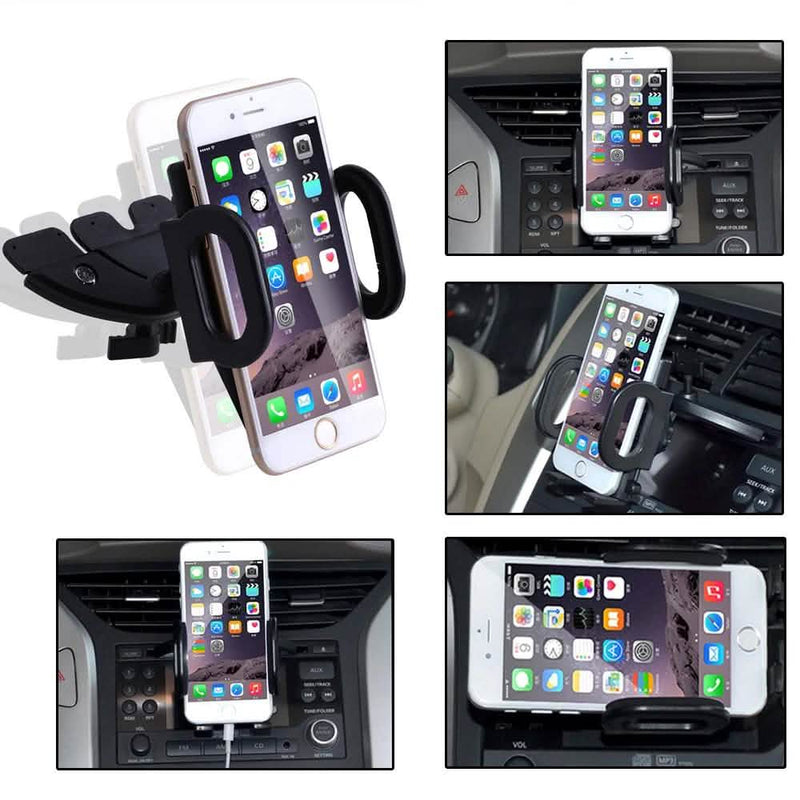 Universal 360° Car Air Vent Mount Cradle Holder Stand for iPhone Mobile Phone Auto Accessories - DailySale