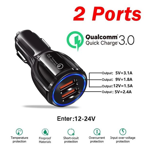 Universal 4 Ports USB Car Charger Automotive - DailySale