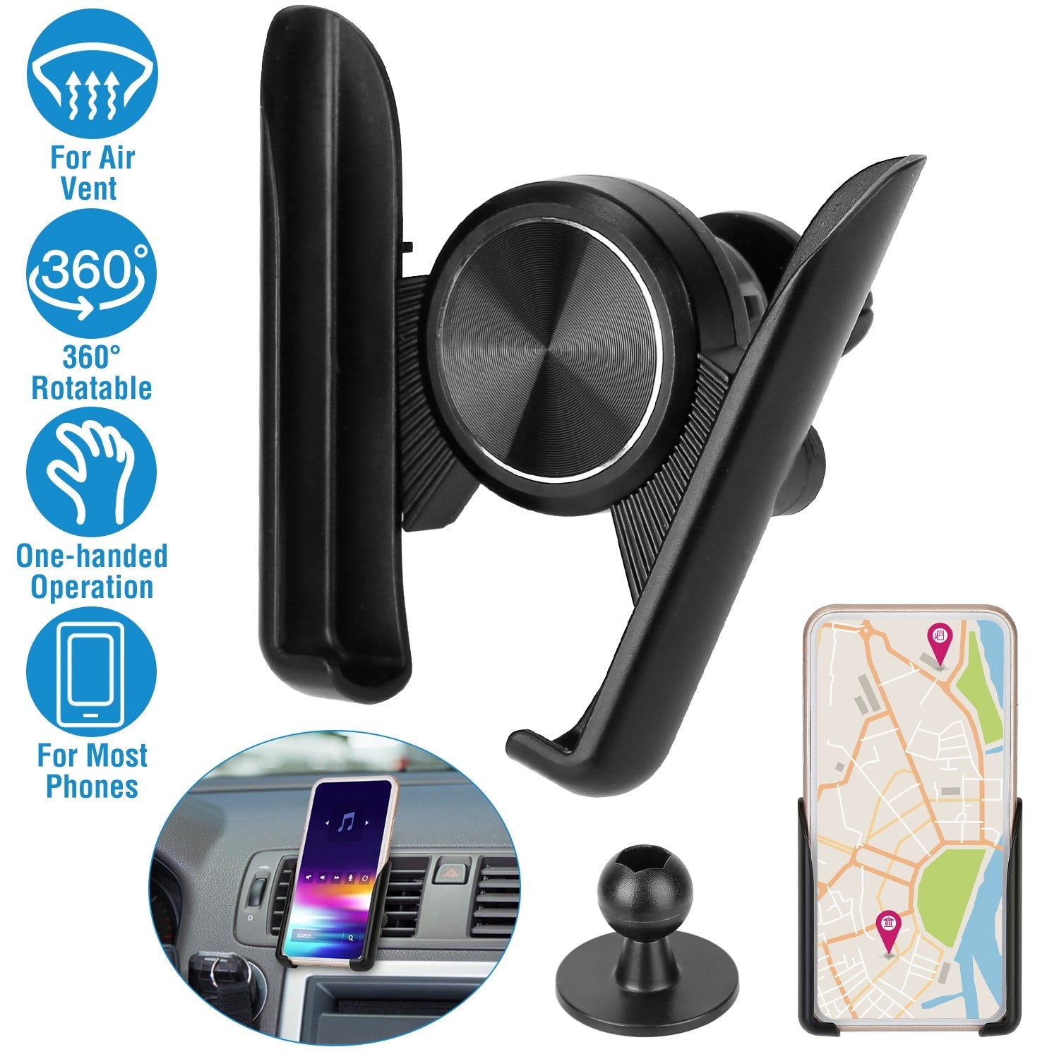 Universal Car Air Vent Phone Mount Automotive - DailySale