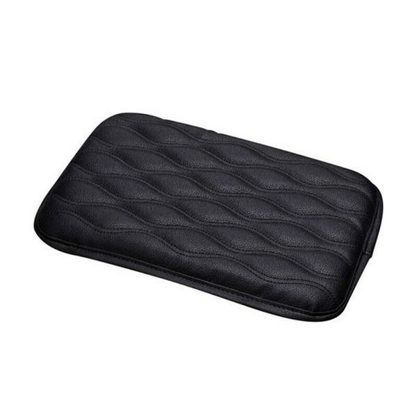 Universal Car Armrest Pad Cover Automotive Black - DailySale