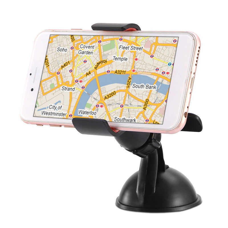 Universal Car Phone Holder 360° Rotation Mobile Accessories - DailySale