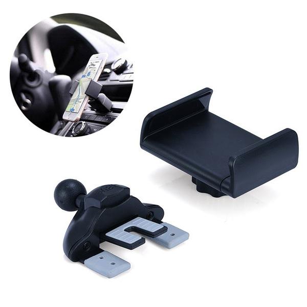 Universal Car Van CD Slot Smart Mobile Phone Rotation Mount Holder Automotive - DailySale