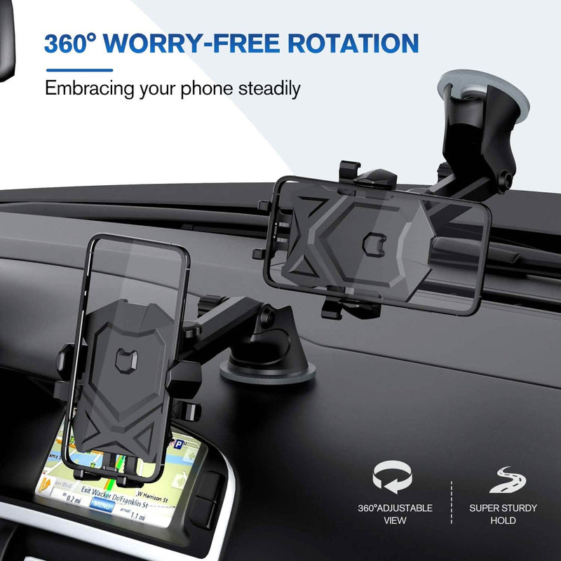 Universal Long Neck Car Mount Holder Automotive - DailySale