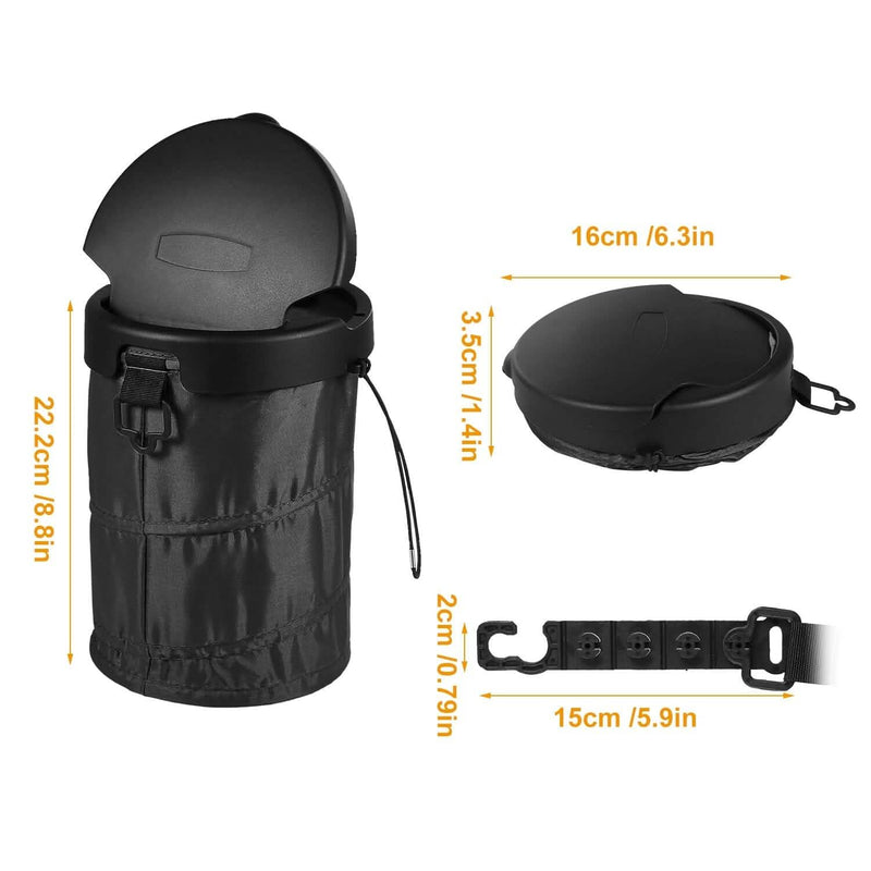 Universal Portable Car Trash Can Automotive - DailySale