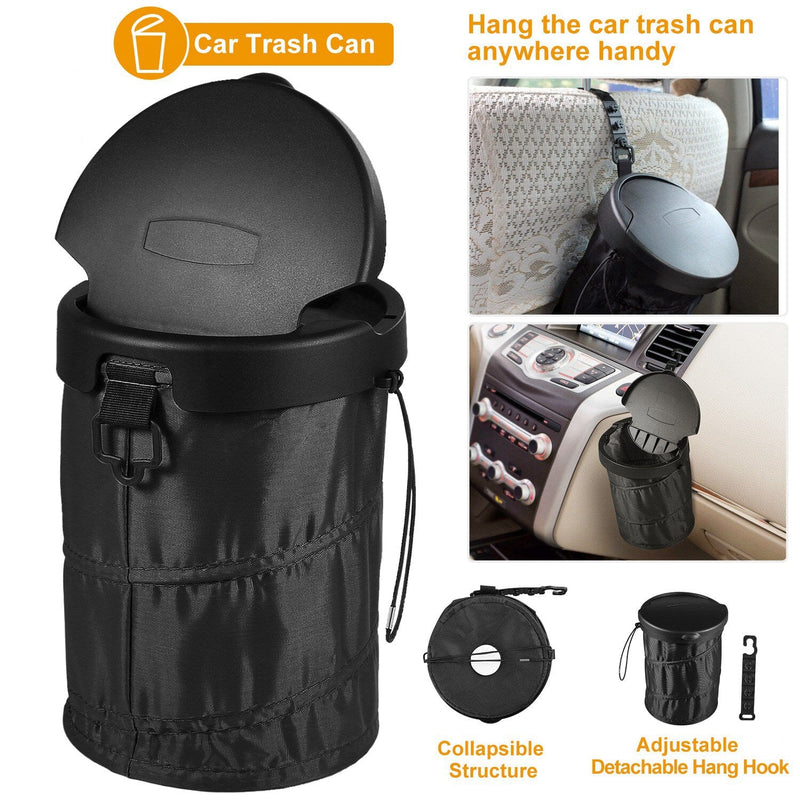 Universal Portable Car Trash Can Automotive - DailySale