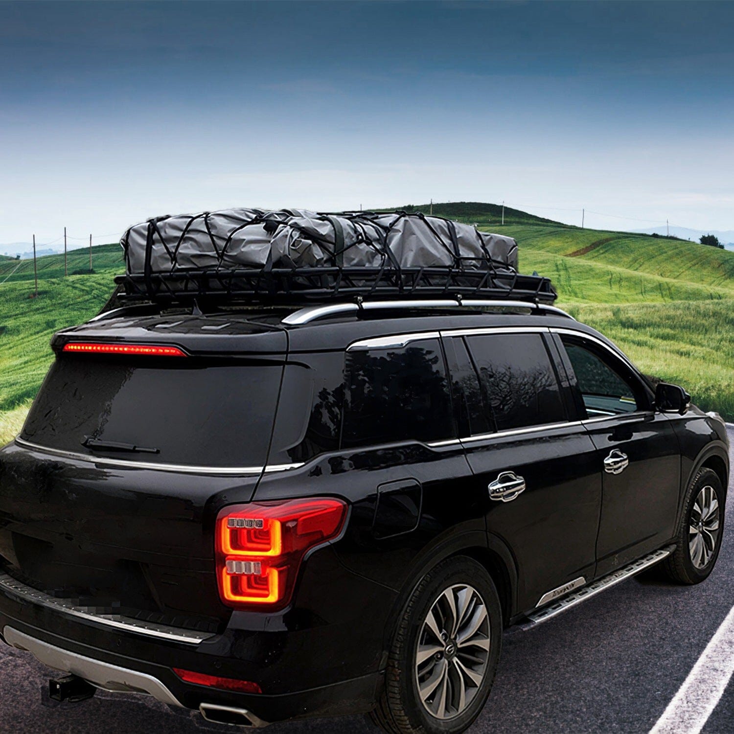 Universal Roof Rack Car Luggage Holder Automotive - DailySale