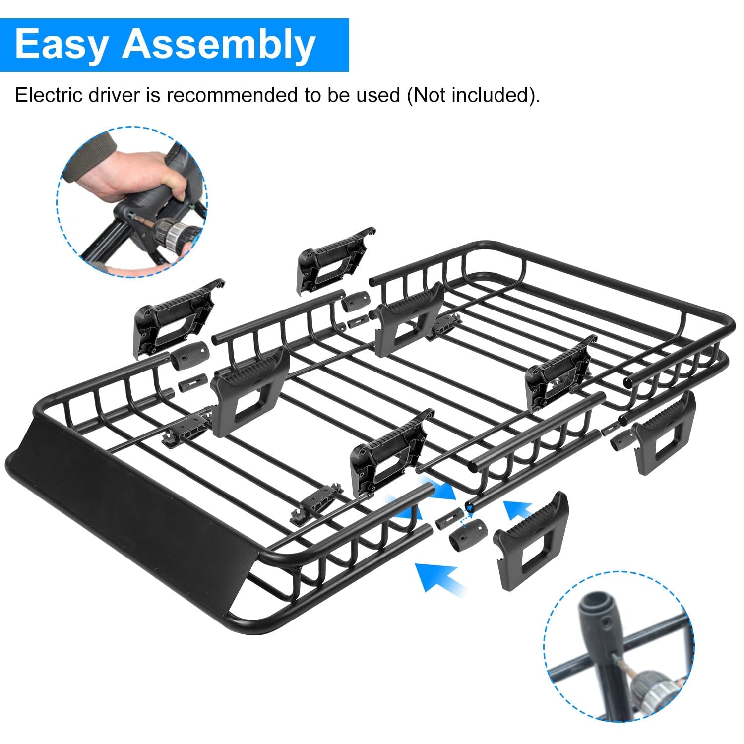 Universal Roof Rack Car Luggage Holder Automotive - DailySale