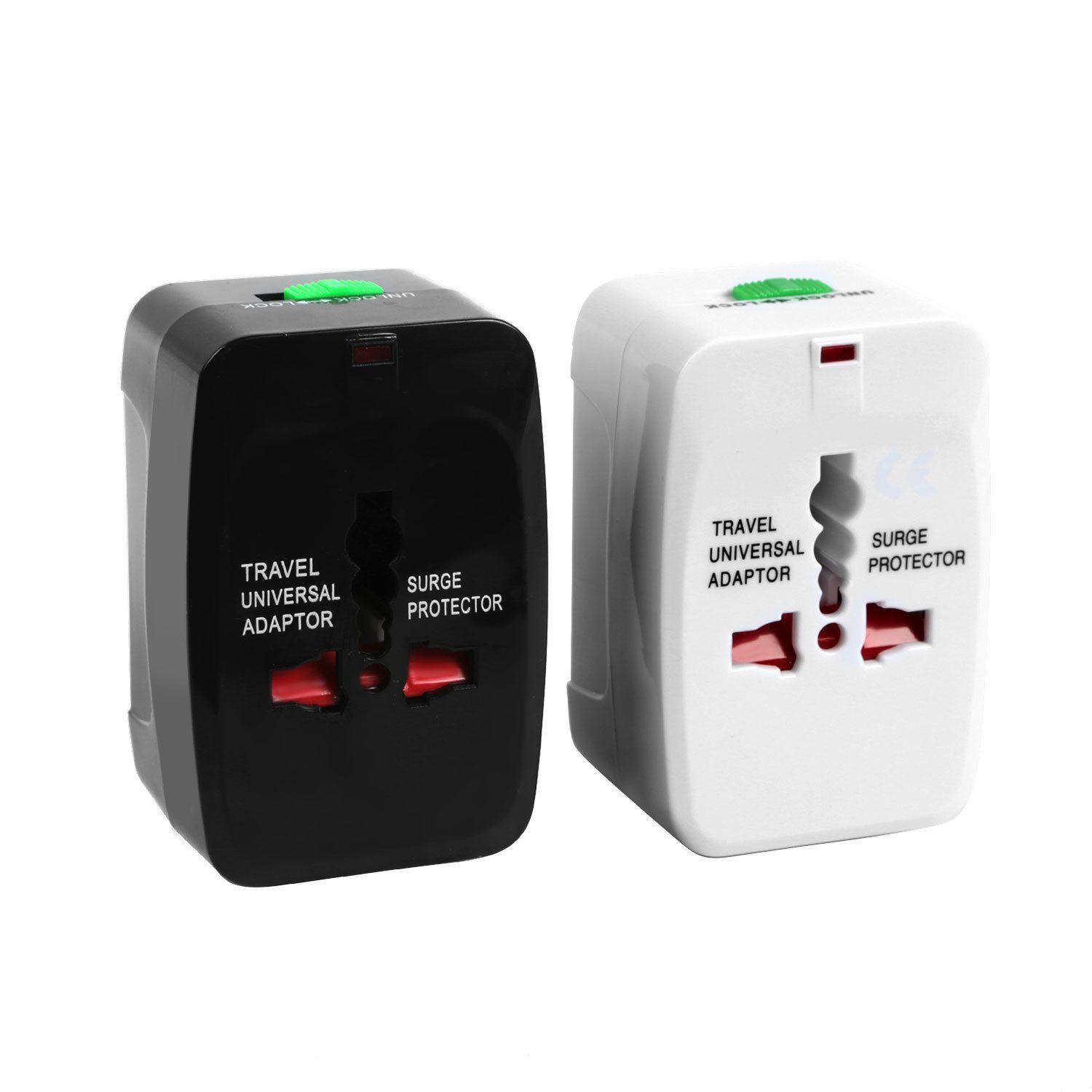 Universal Travel Adapter with 4 Interchangeable Plugs Mobile Accessories - DailySale