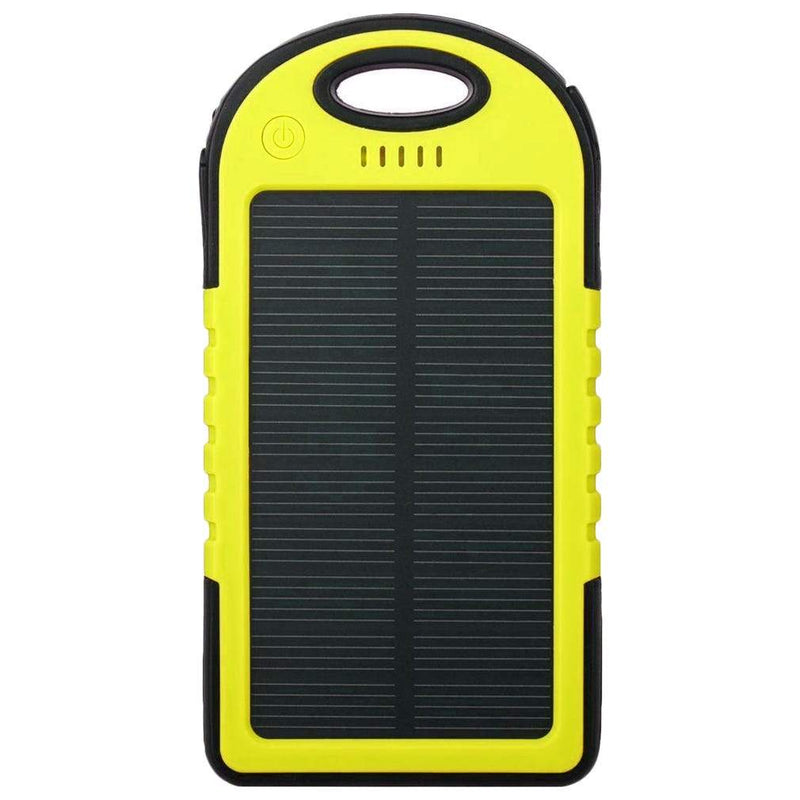 Universal Waterproof Solar Charger Phones & Accessories Yellow 1 Pack - DailySale