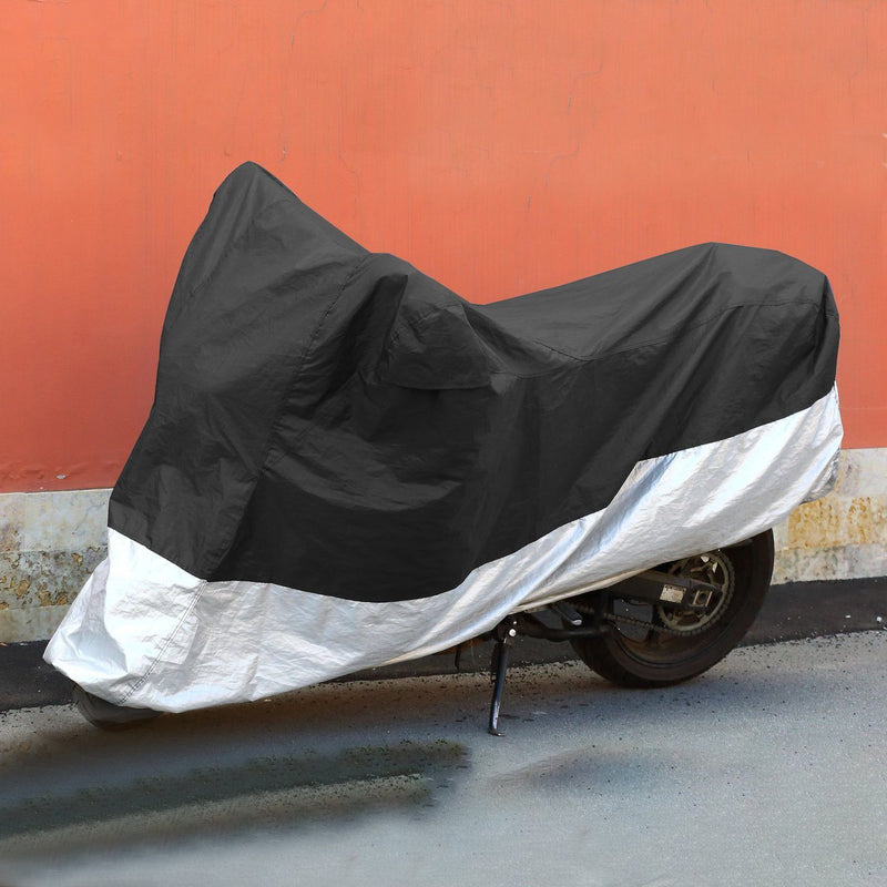 Universal Waterproof Sun Outdoor Protection Motorcycle and Moped Cover Automotive - DailySale