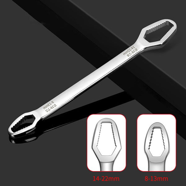 Universal Wrench Glasses Wrench 8-22mm Ratchet Spanner Automotive - DailySale