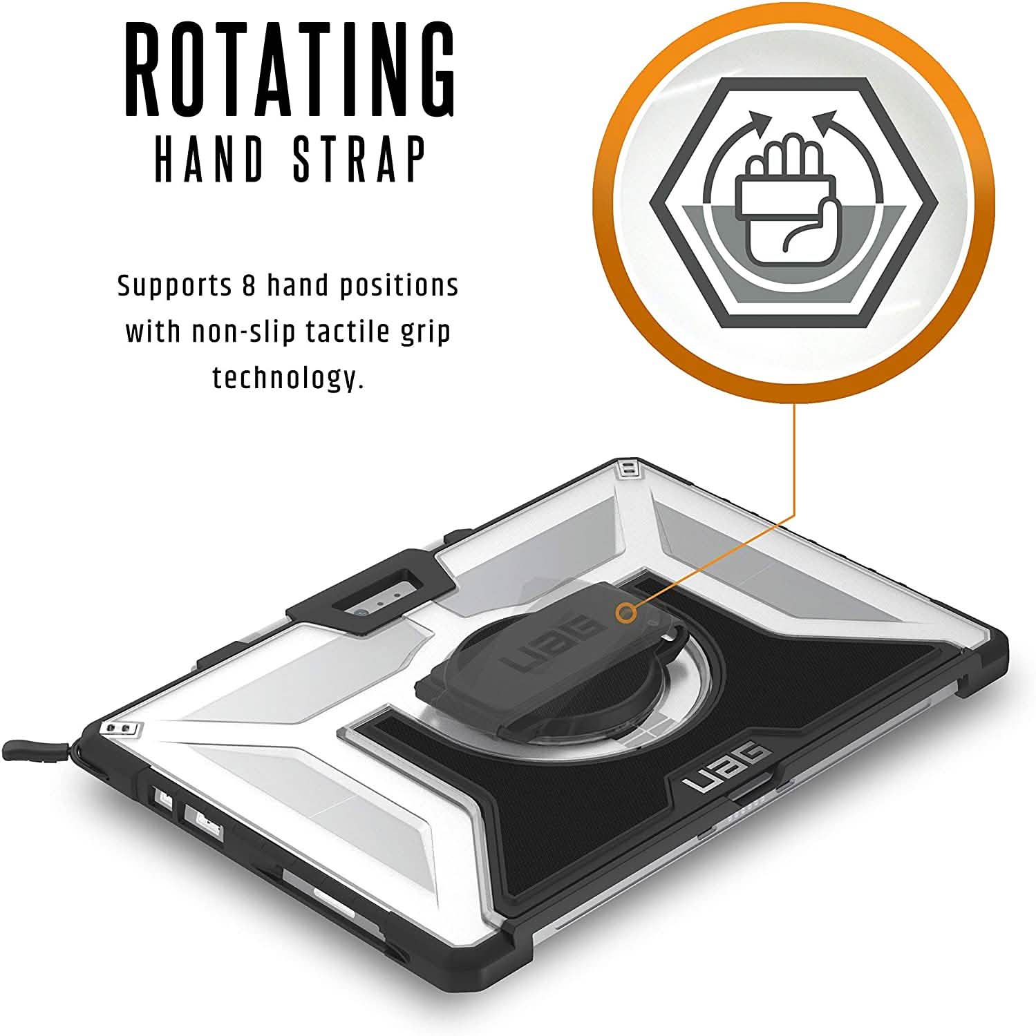 Urban Armor Gear UAG Military Drop Tested Case Designed for Microsoft Surface Pro Computer Accessories - DailySale