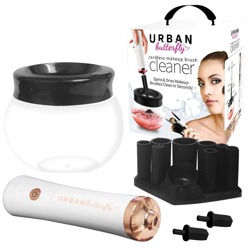 Urban Butterfly Electric Make-Up Brush Cleaner Beauty & Personal Care - DailySale