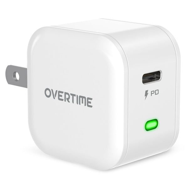 USB C Charger, Overtime 20W iPhone Fast Charger for iPhone and Android PD 3.0 Mobile Accessories - DailySale