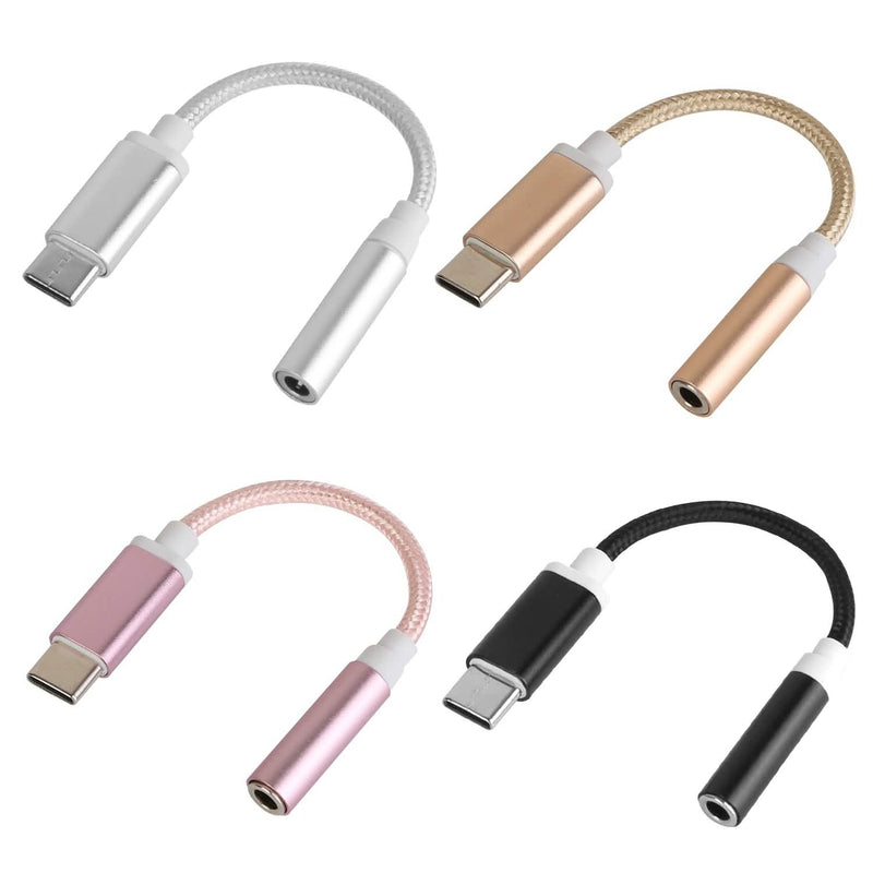 USB-C Type C Adapter Port to 3 .5mm Aux Audio Jack Mobile Accessories - DailySale