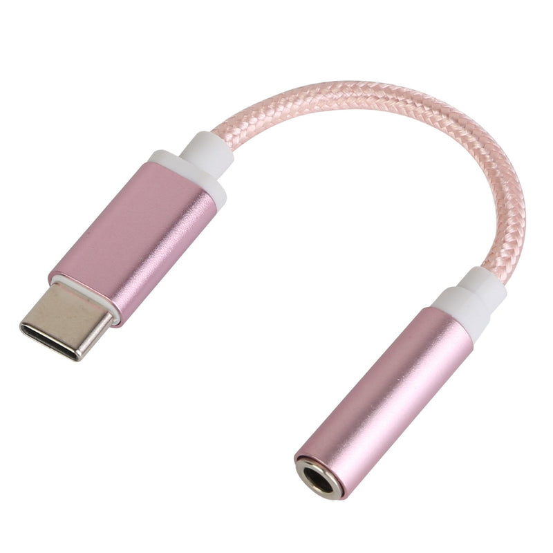 USB-C Type C Adapter Port to 3 .5mm Aux Audio Jack