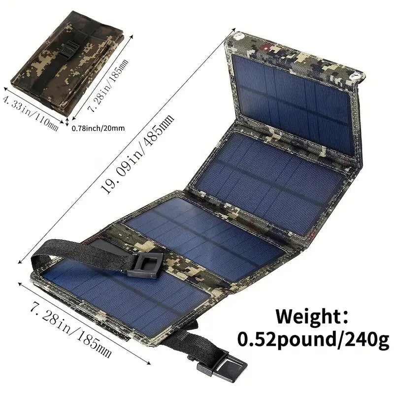 USB Foldable Solar Panel Mobile Accessories - DailySale