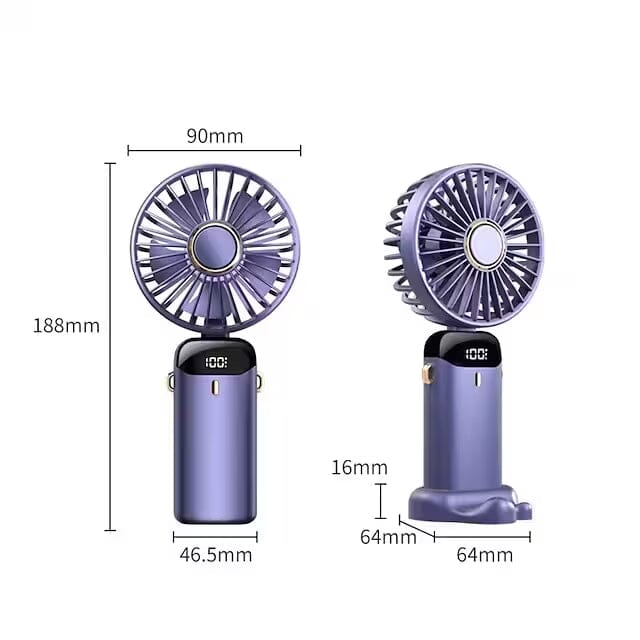 USB Handheld Small Fan Mini Portable Fan Household Appliances - DailySale