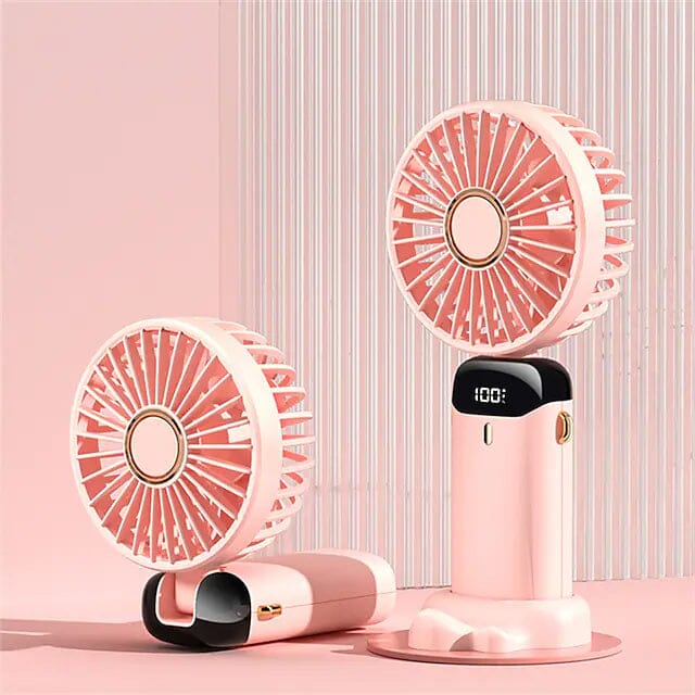 USB Handheld Small Fan Mini Portable Fan Household Appliances Pink - DailySale