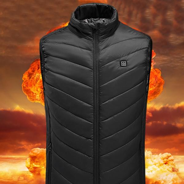 USB Mens Electric Heating Vest Men's Clothing - DailySale
