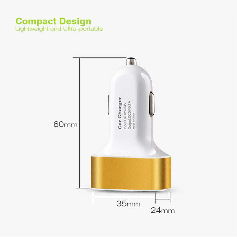 USB Port Cigarette Lighter Charger 30W 5.5A Automotive - DailySale