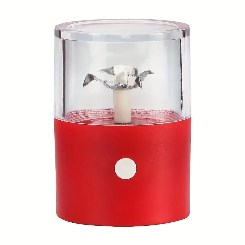USB Power Saving Plastic Household Spice Grinder Kitchen Tools & Gadgets Red - DailySale