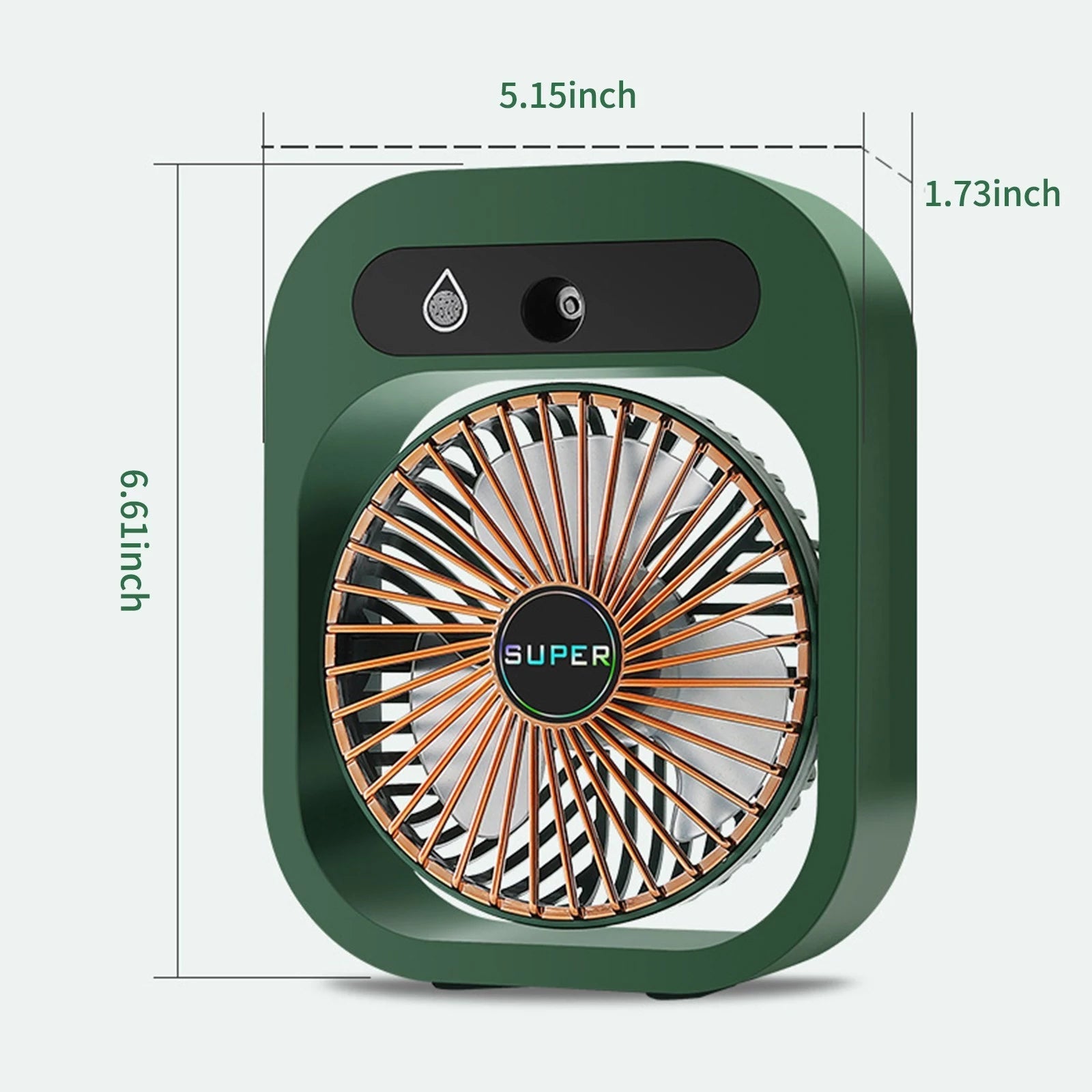 USB Rechargeable Desktop Spray Fan Household Appliances - DailySale