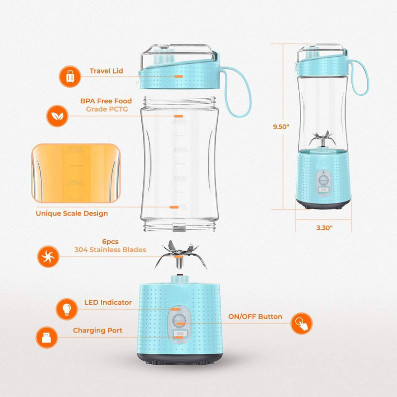 USB Rechargeable Portable Blender Kitchen & Dining - DailySale