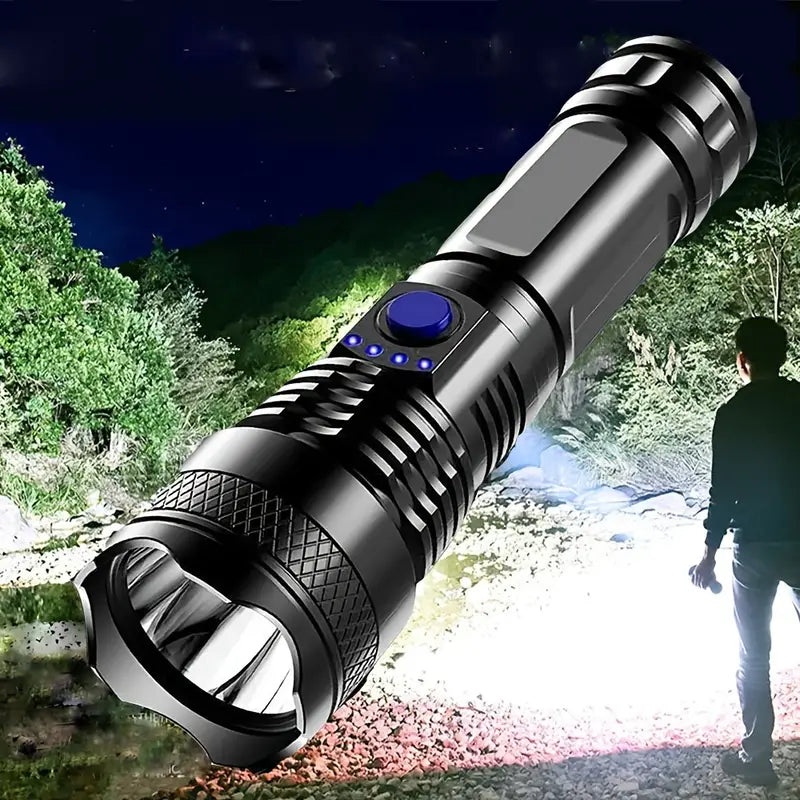 USB Rechargeable Strong Light Flashlight Sports & Outdoors - DailySale