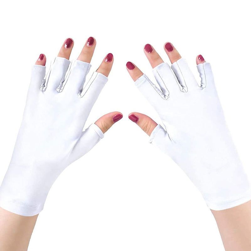 UV Light Manicure Gloves Beauty & Personal Care White - DailySale