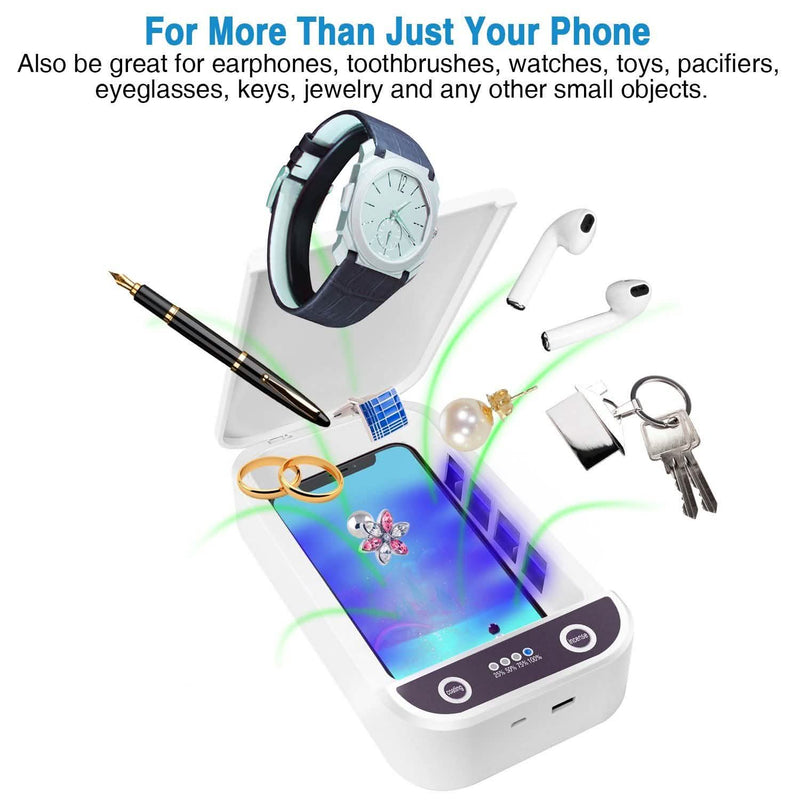 UV Light Phone Disinfection Box with Aromatherapy Function Mobile Accessories - DailySale
