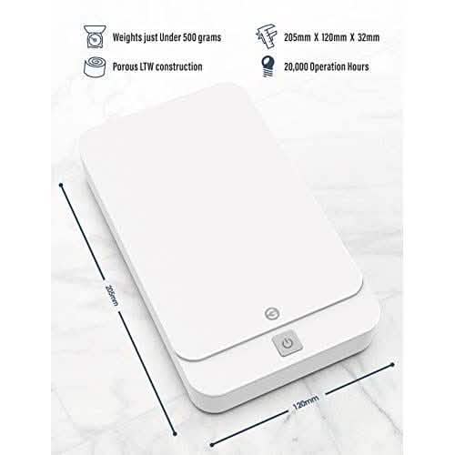 UV Phone Sanitizer Portable UV-C Light Sterilizer UV Sanitizer Box Face Masks & PPE - DailySale