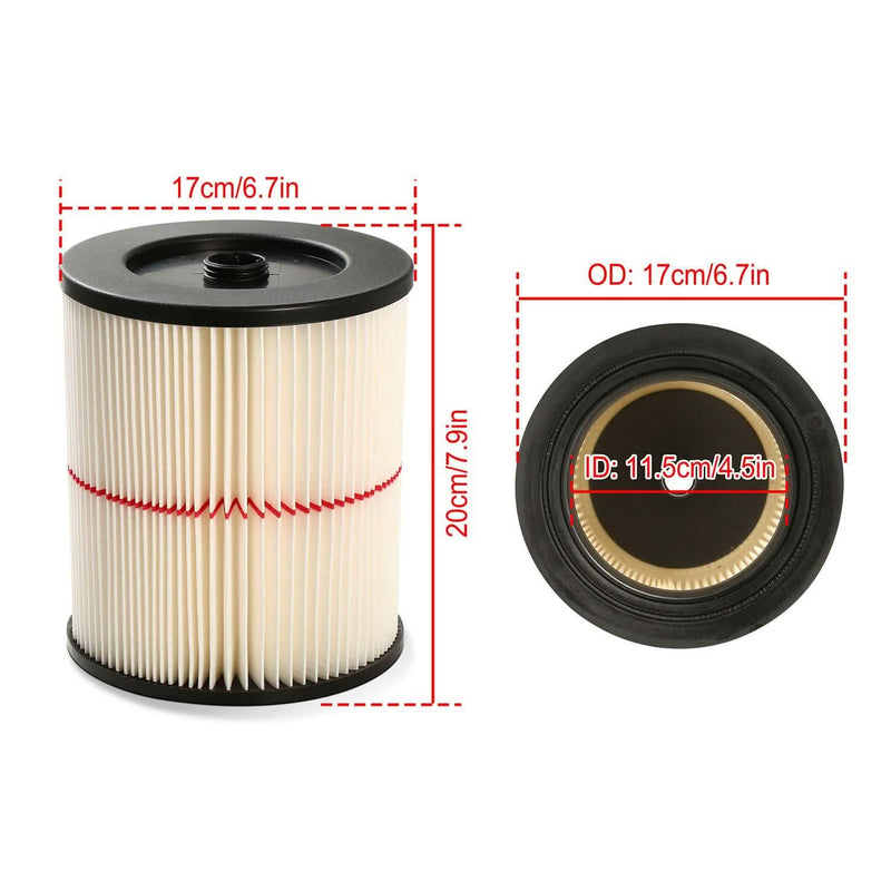 Vacuum Cartridge Filter Replacement Household Appliances - DailySale