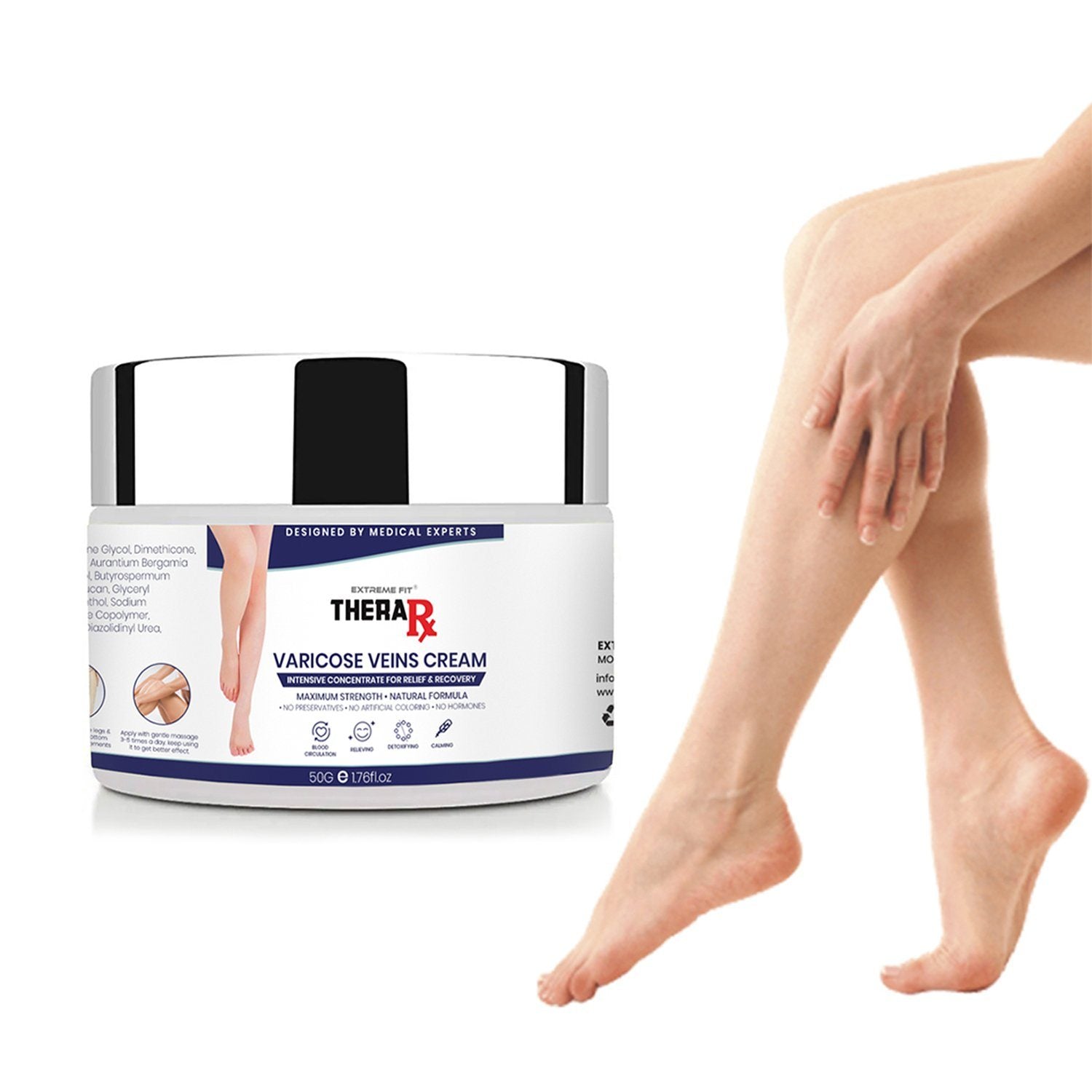 Varicose Veins Treatment for Legs - Healing Natural Oils Formula, Anti  Varicose Vein Soothing Leg Cream, Varicose Veins Treatment for Legs（1.76 fl  oz