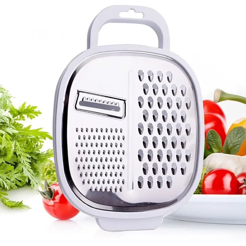 Vegetable Cutter With Lid And Drainer Basket Kitchen Tools & Gadgets - DailySale