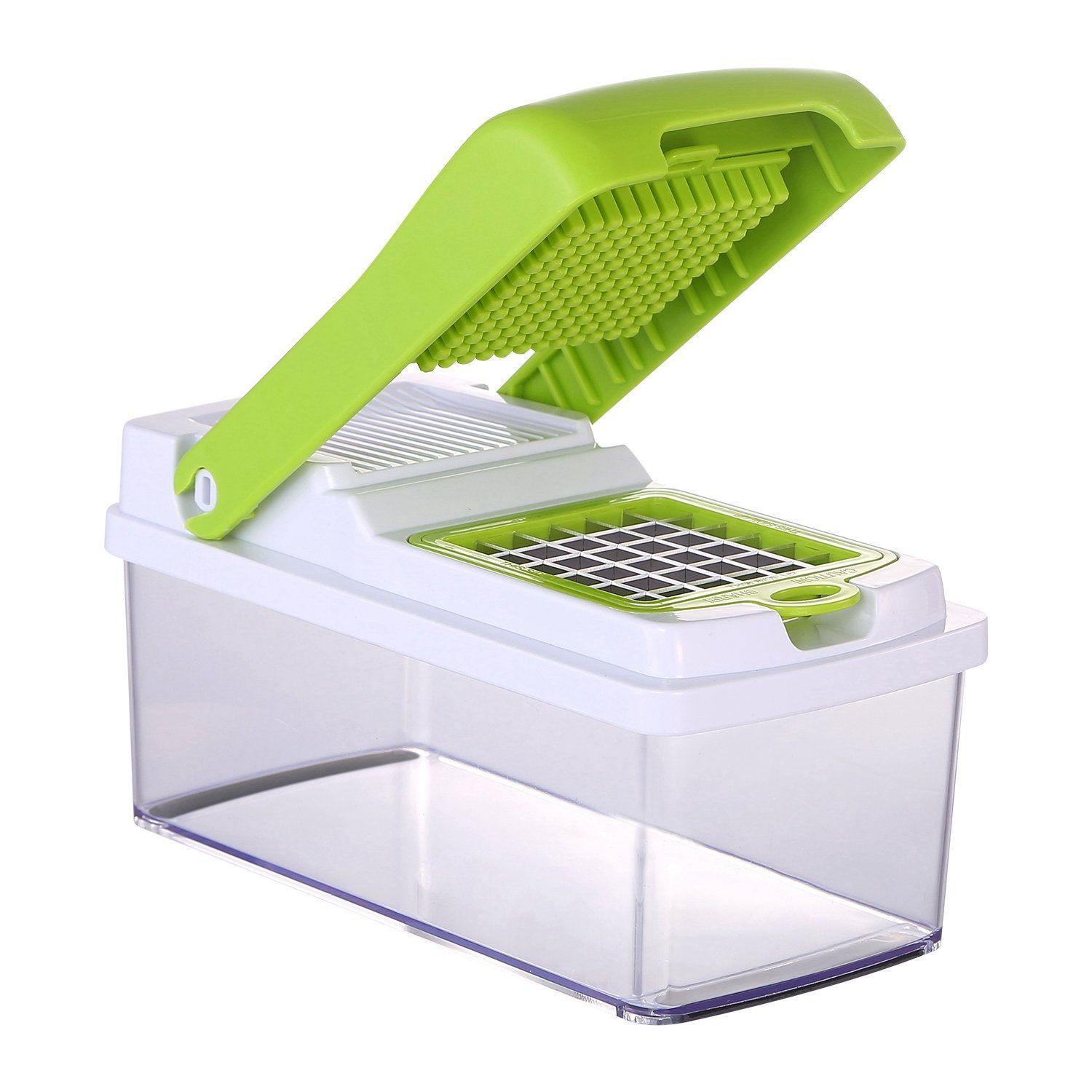 Vegetable Slicer Set with 3 Blades Stainless Steel Food Chopper Kitchen & Dining - DailySale