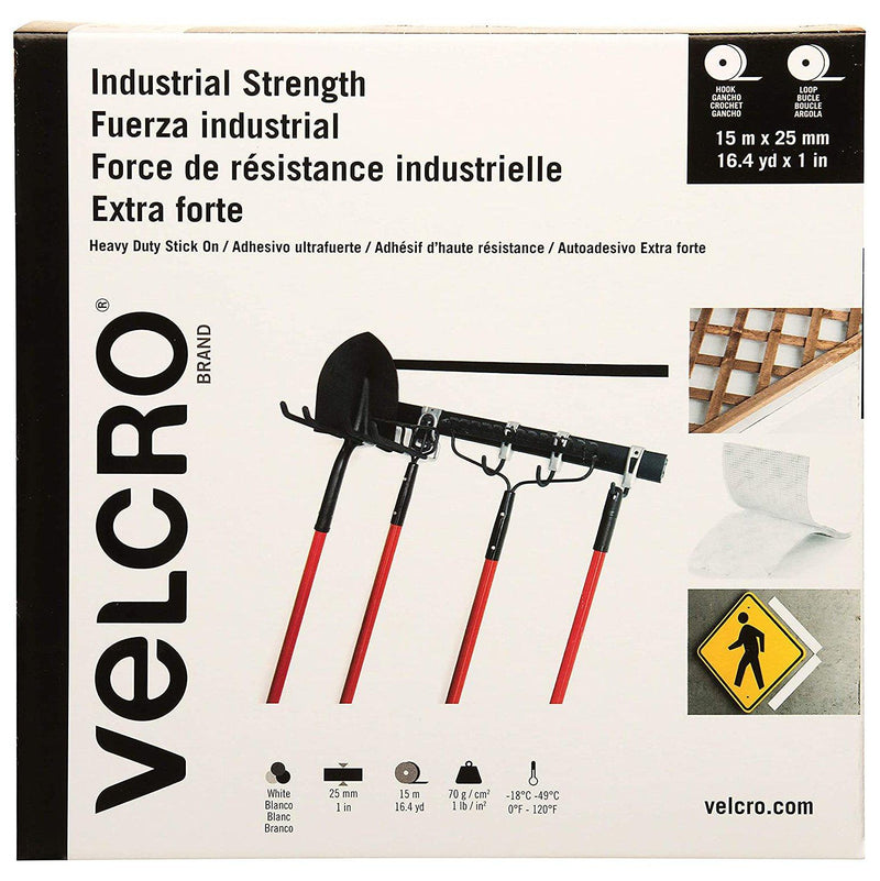 Velcro Brand Industrial Strength Tape Everything Else White - DailySale