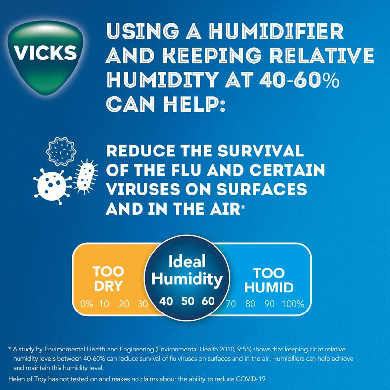 Vicks V3900 Germ Free Cool Mist Humidifier Wellness & Fitness - DailySale