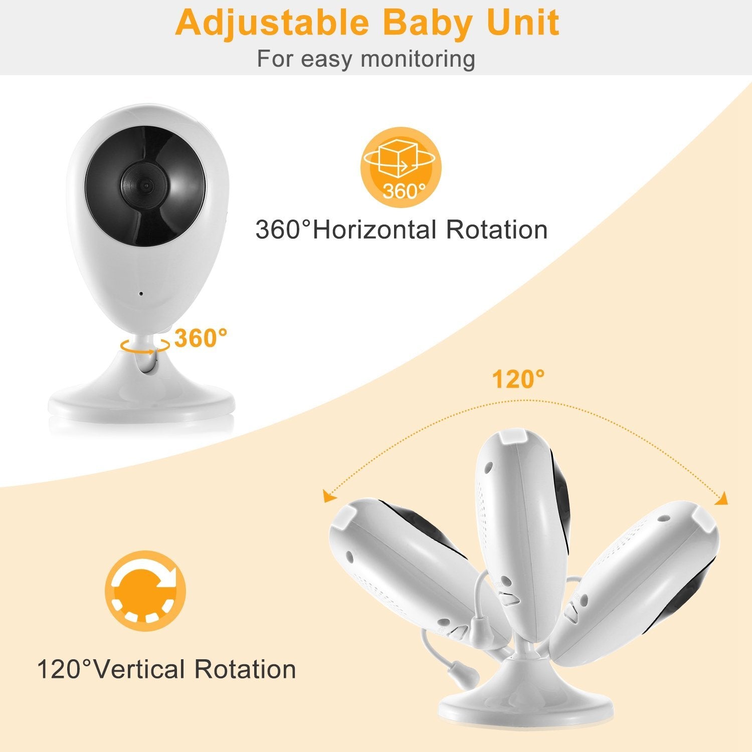 Video Baby with Digital Camera Infrared Night Viion Baby - DailySale