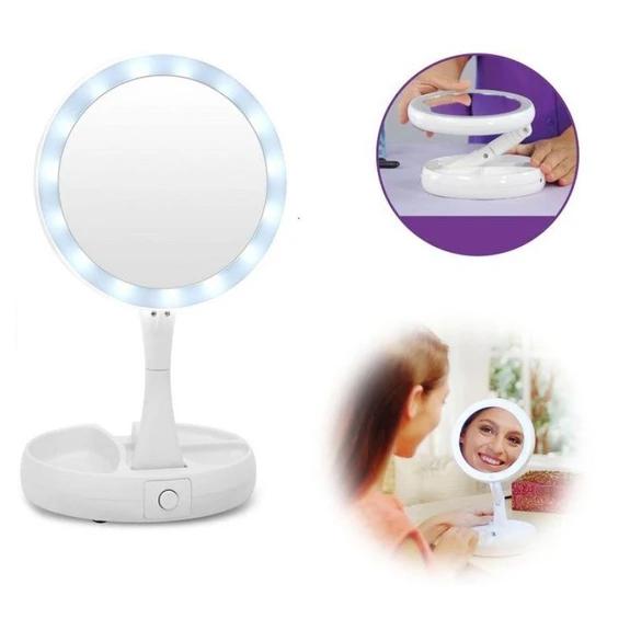 Vivitar Fold Away LED Double Sided Vanity Mirror Beauty & Personal Care - DailySale