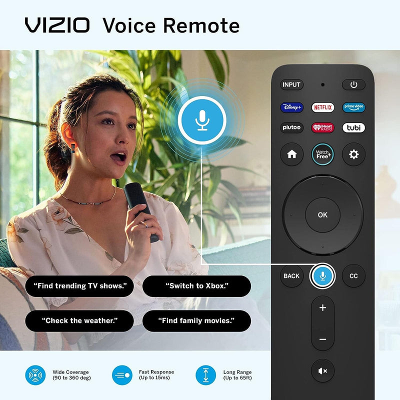 VIZIO 43-Inch M-Series 4K UHD Quantum LED HDR Smart TV (Refurbished) Household Appliances - DailySale