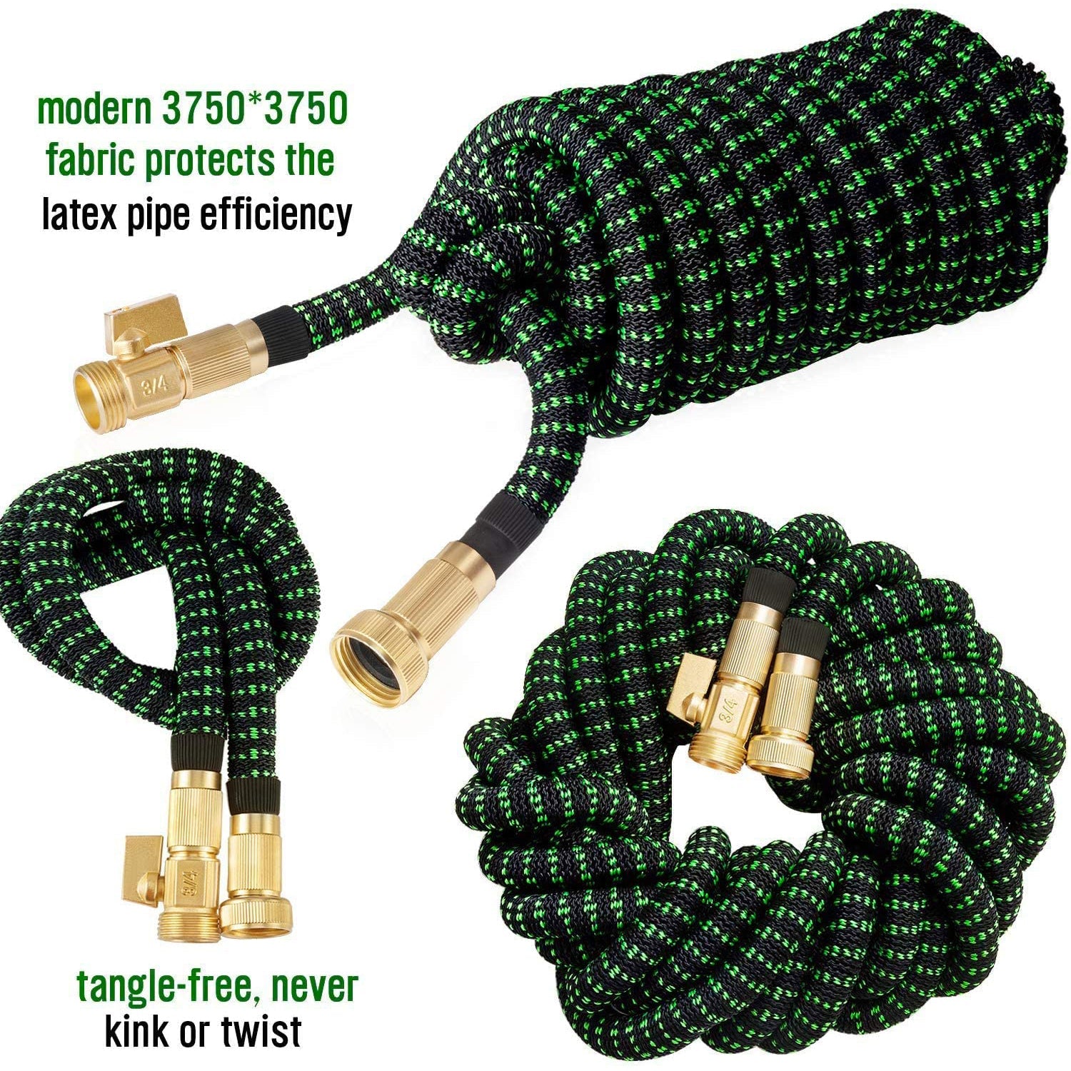 Vorey Flexible Lightweight Expandable Garden Hose Garden & Patio - DailySale