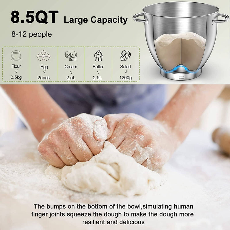 Stainless Steel Coil Egg Beater Flour Mixing Spoon With Long Handle,  Handheld Cream Stirring Tool For Home Baking
